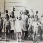 1944 - Age 8, birthday party