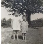 1945 (circa) -With Ken