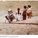 1984.1 - Climbing on pyramid in Chichen Itza, Mexico