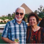 1998.3 -Saying good-bye in shadow of the pyramids