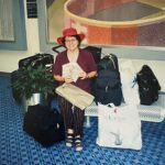 2001.2 (circa) - At airport, on way home from Dubai, UAE