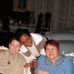 2007 - With friend Frances, visiting Mulu and family in Ethiopia