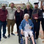2022.4 With Viki's family for grandson Andy's college graduation in Lima, OH