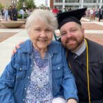 2022.5 - With grandson Andy for his college graduation in Lima, OH