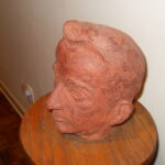 PO 1970s - Clay bust of Andy
