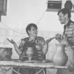 PO 1994 - In the workshop of local potter Fazekas in Nadudvar, Hungary